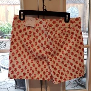 Loft NWT  floral  shorts Sz 8P